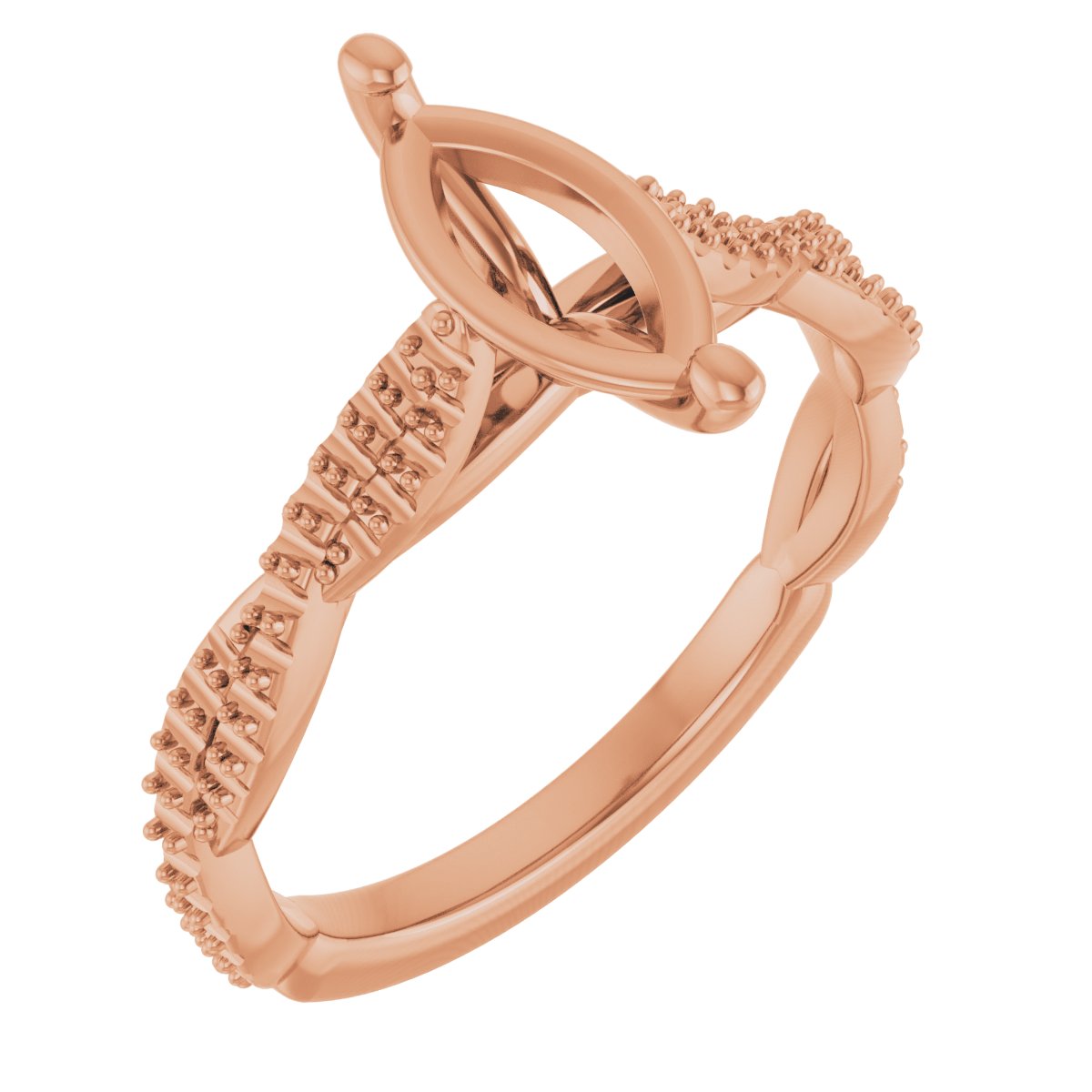 Infinity-Inspired Engagement Ring