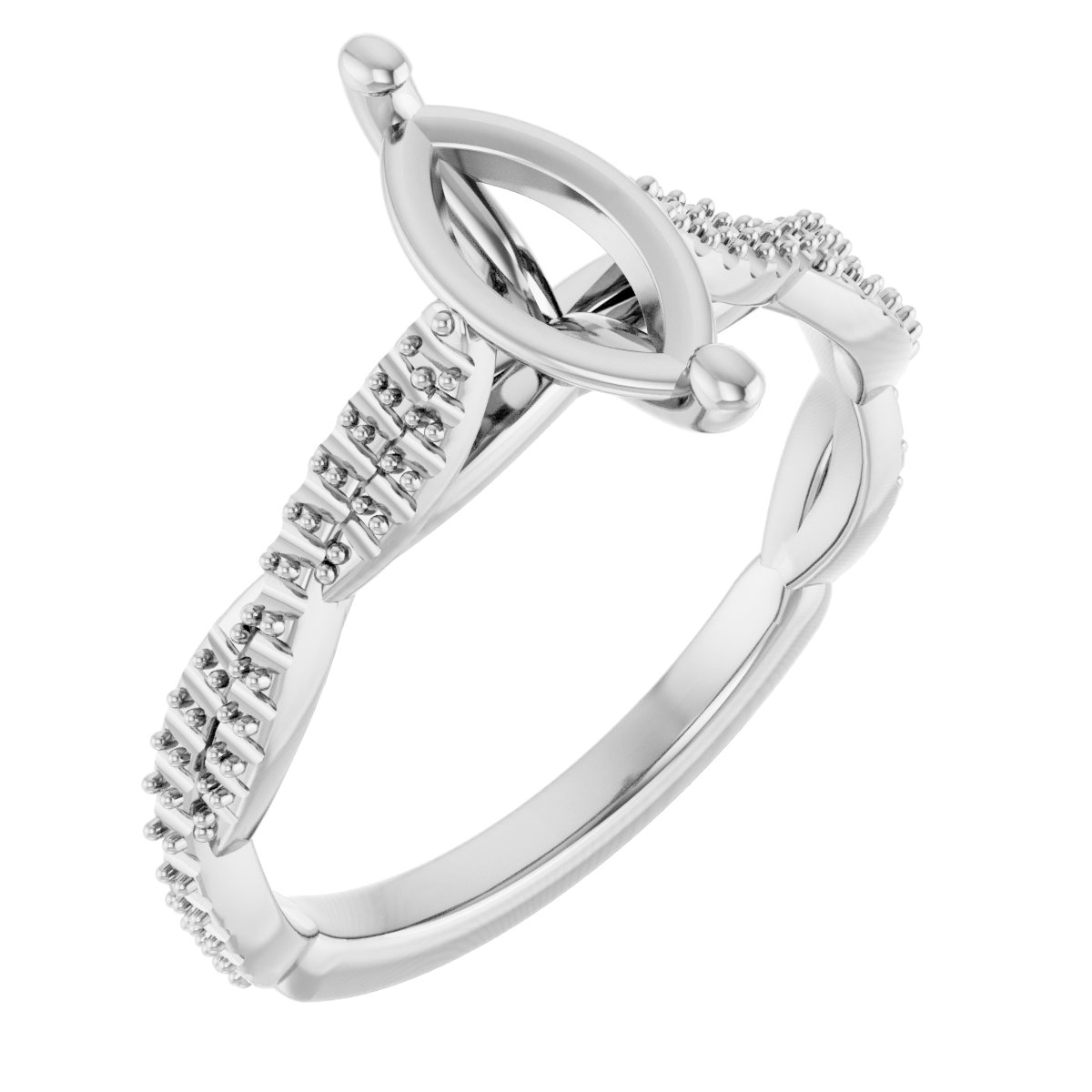 Infinity-Inspired Engagement Ring