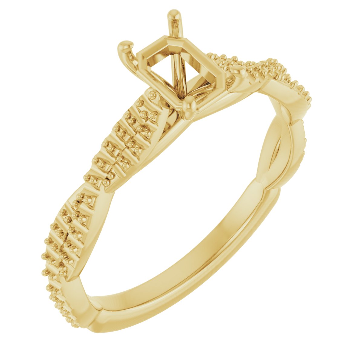 Infinity-Inspired Engagement Ring