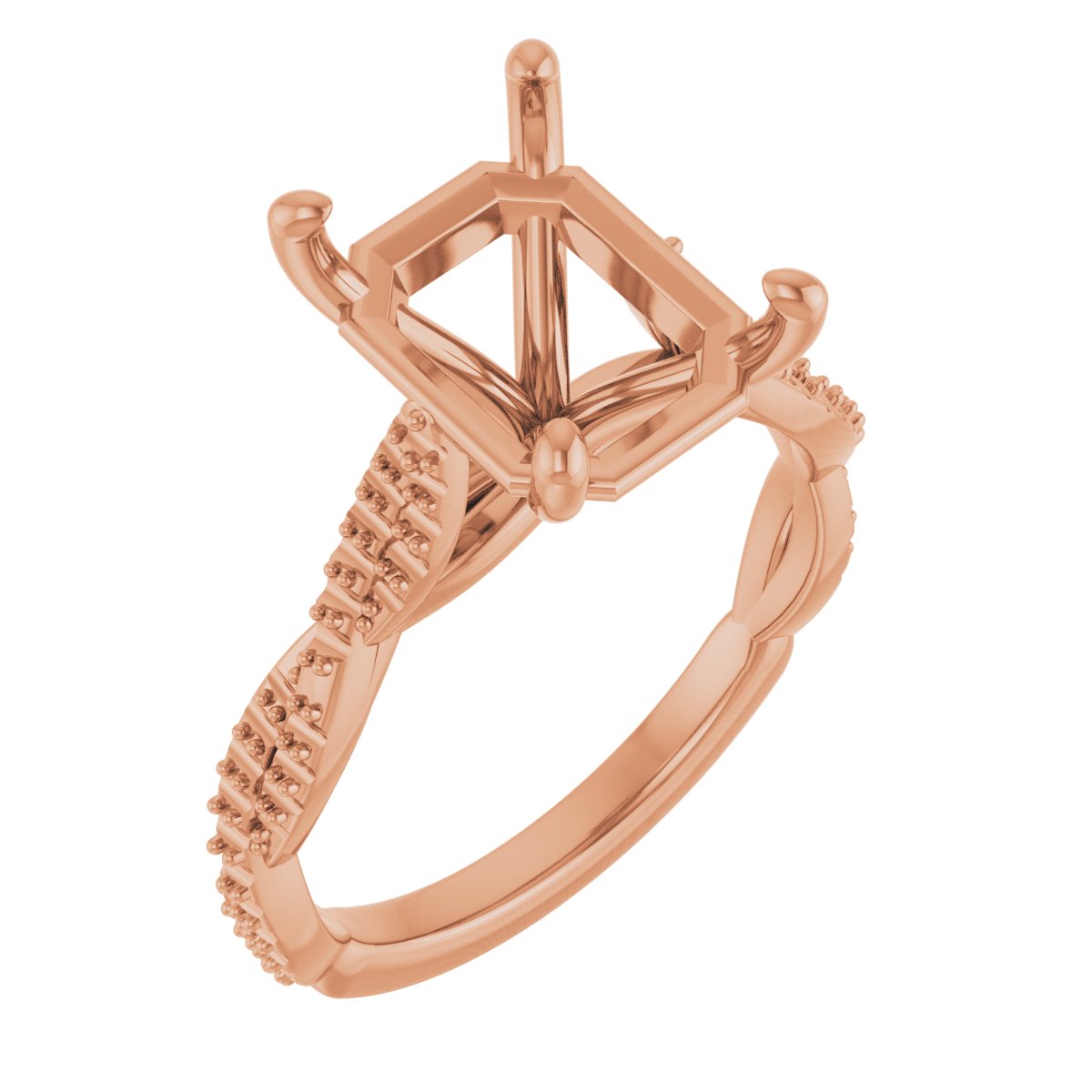 Infinity-Inspired Engagement Ring