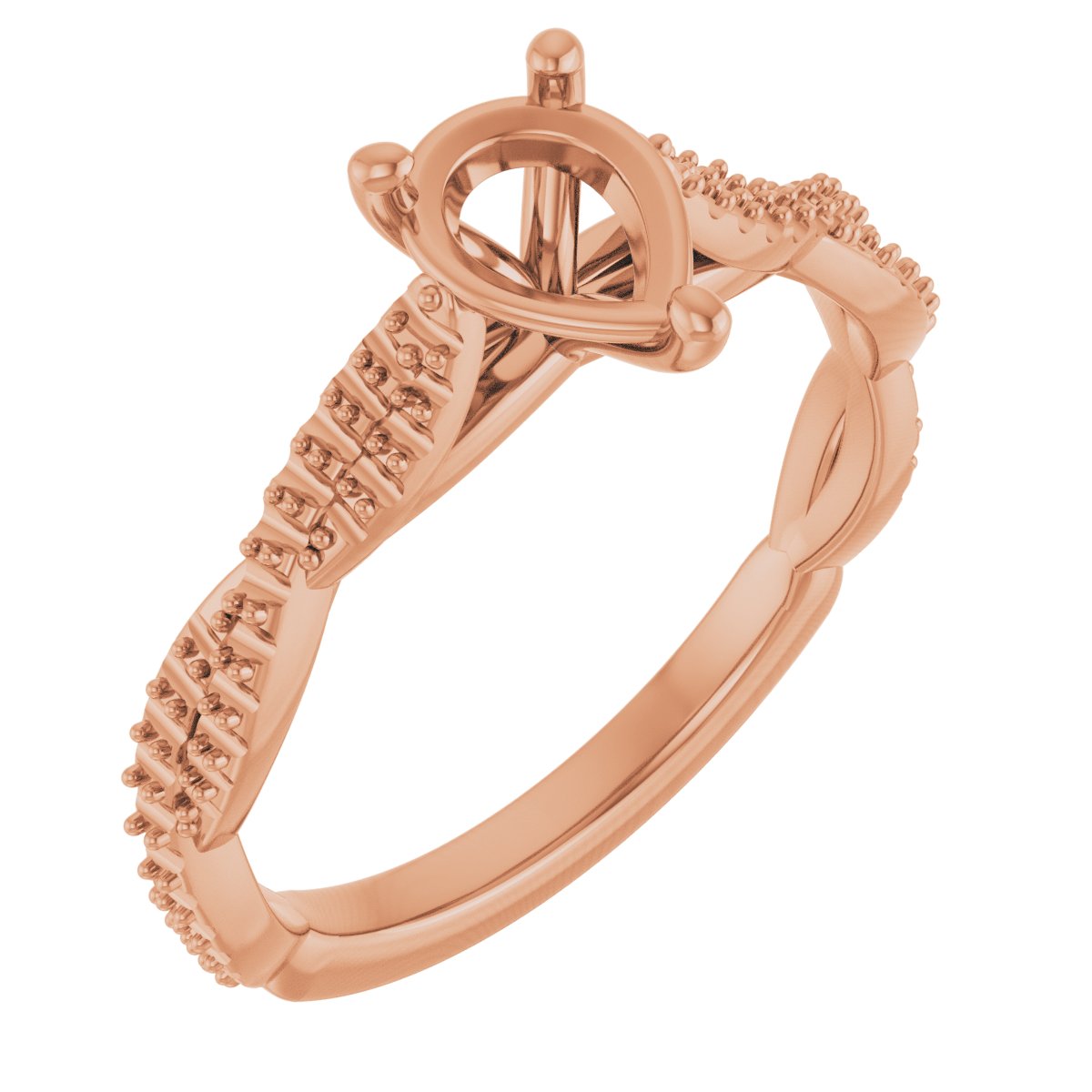 Infinity-Inspired Engagement Ring