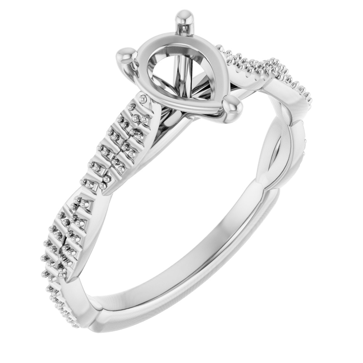 Infinity-Inspired Engagement Ring