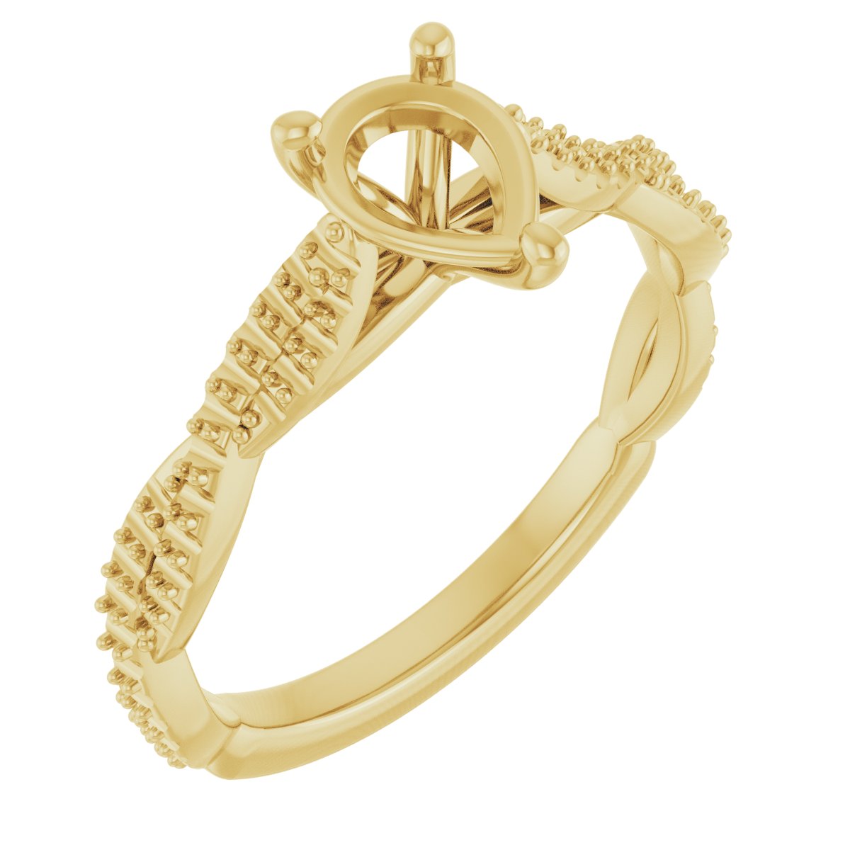 Infinity-Inspired Engagement Ring