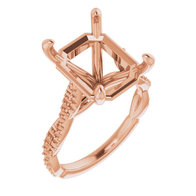Infinity-Inspired Engagement Ring