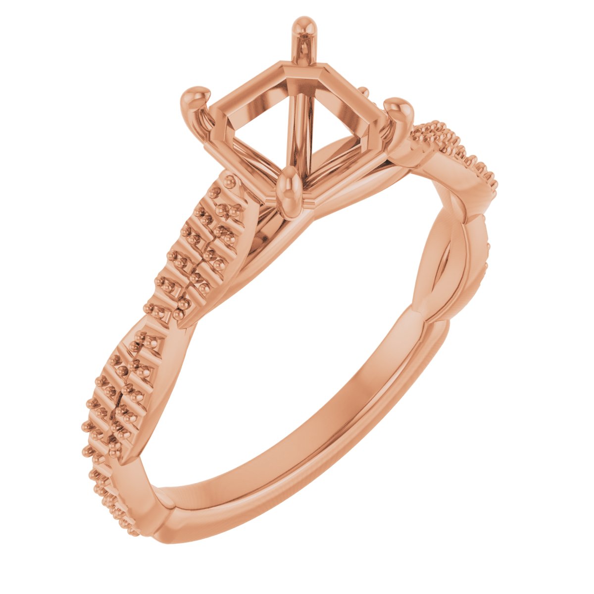Infinity-Inspired Engagement Ring