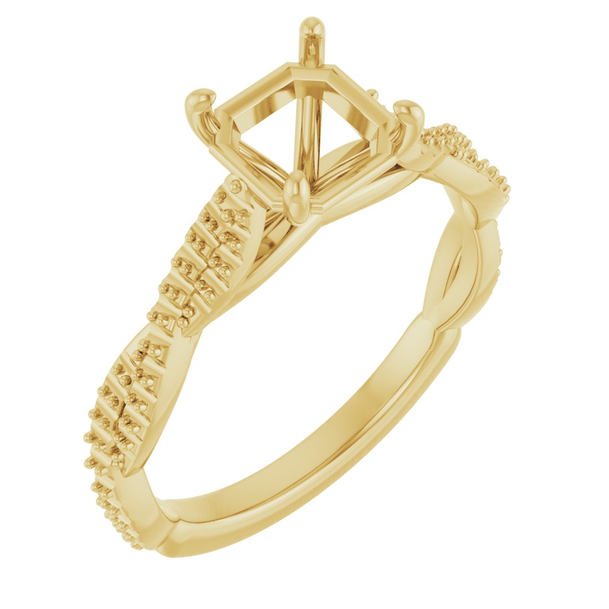 Infinity-Inspired Engagement Ring