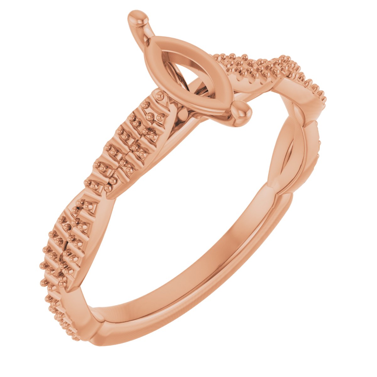 Infinity-Inspired Engagement Ring
