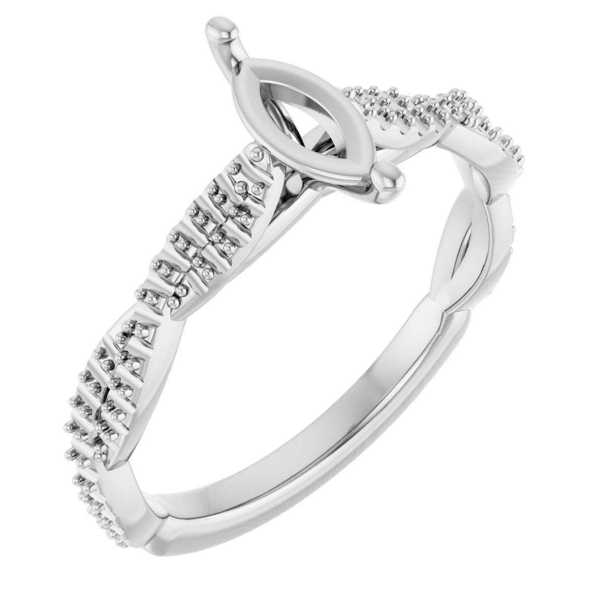 14k White Gold