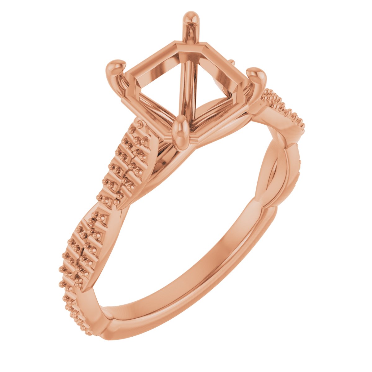 Infinity-Inspired Engagement Ring