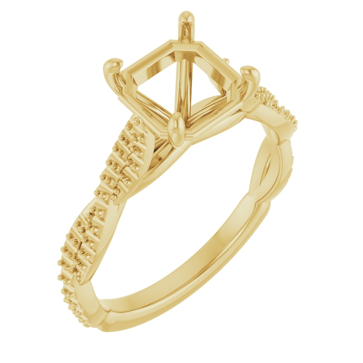 Infinity-Inspired Engagement Ring