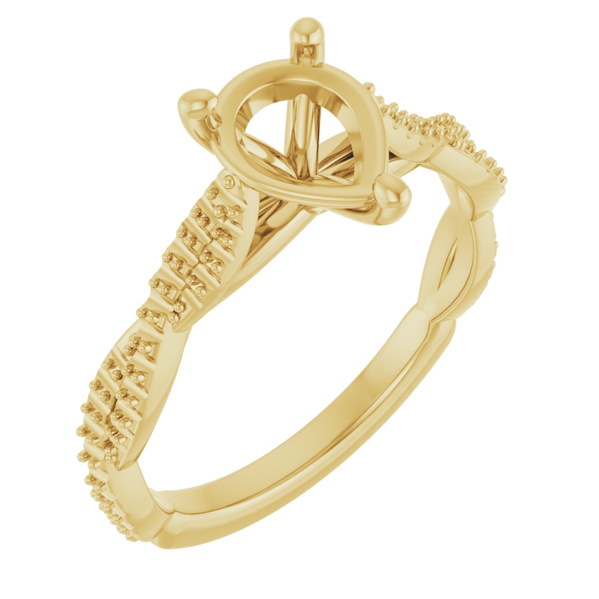 Infinity-Inspired Engagement Ring