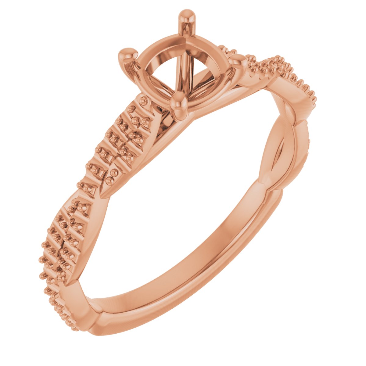 Infinity-Inspired Engagement Ring