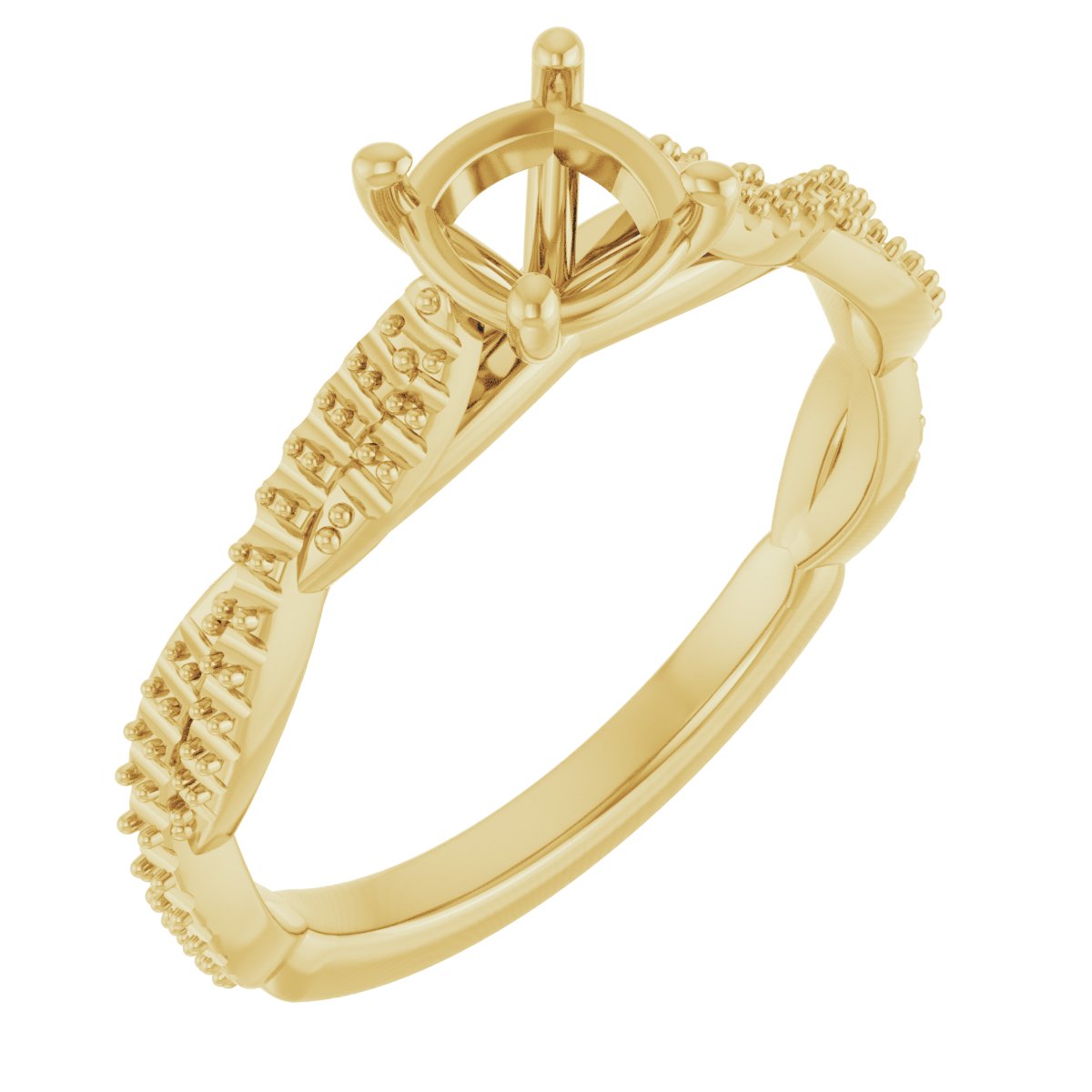Infinity-Inspired Engagement Ring