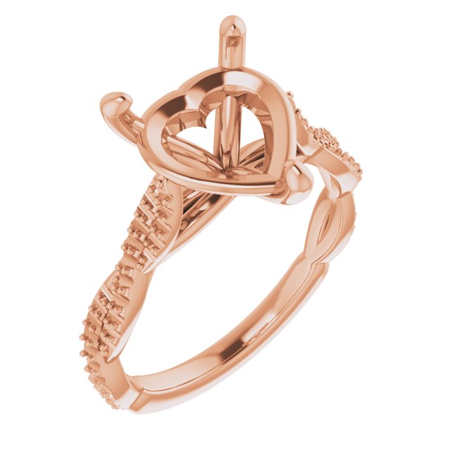 Infinity-Inspired Engagement Ring