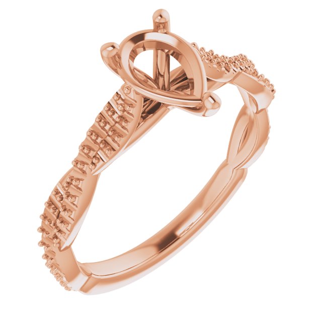 Infinity-Inspired Engagement Ring