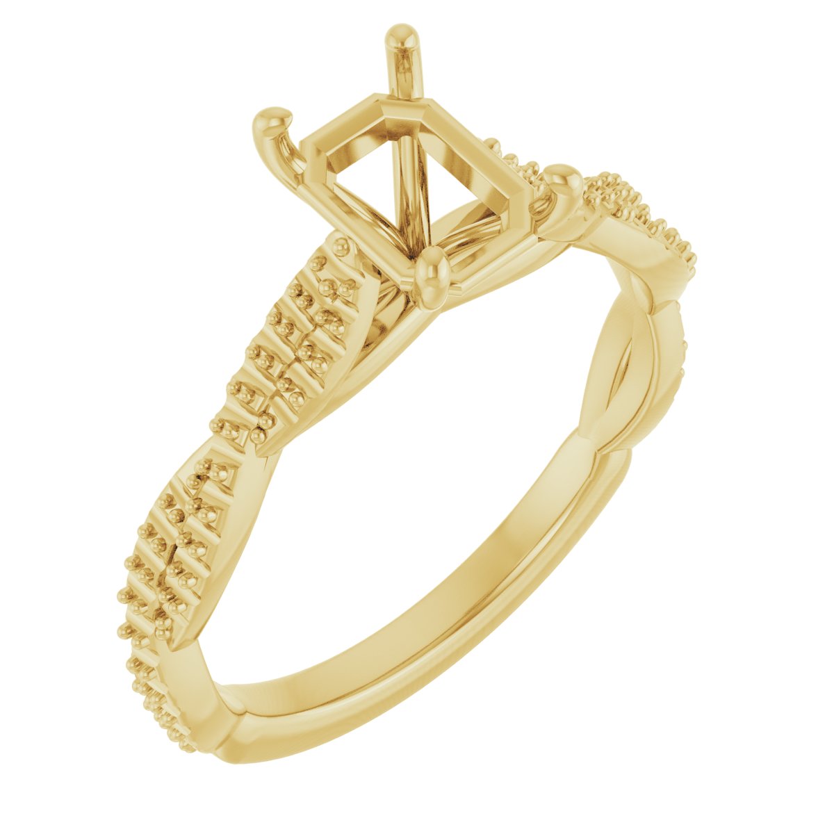 Infinity-Inspired Engagement Ring