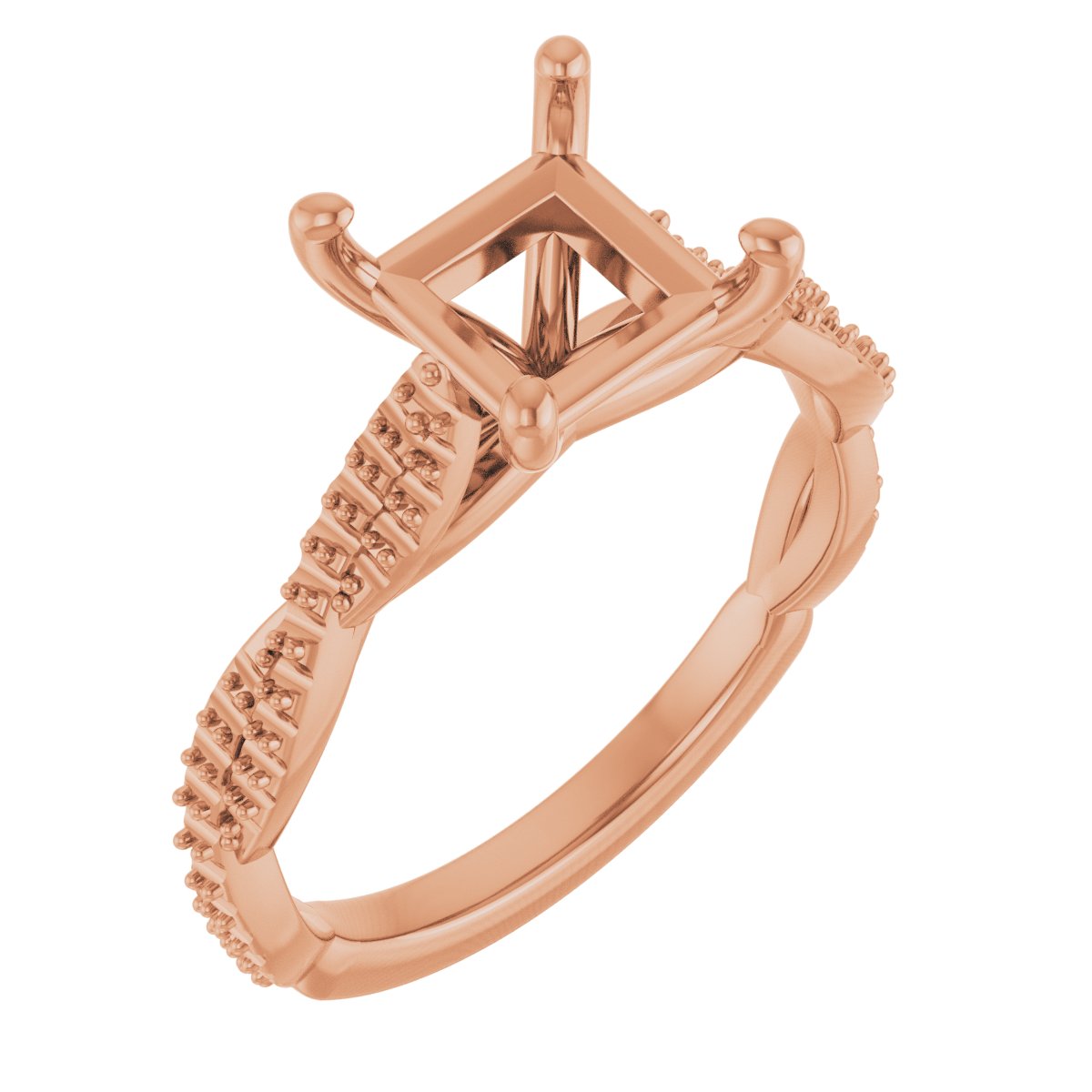 Infinity-Inspired Engagement Ring