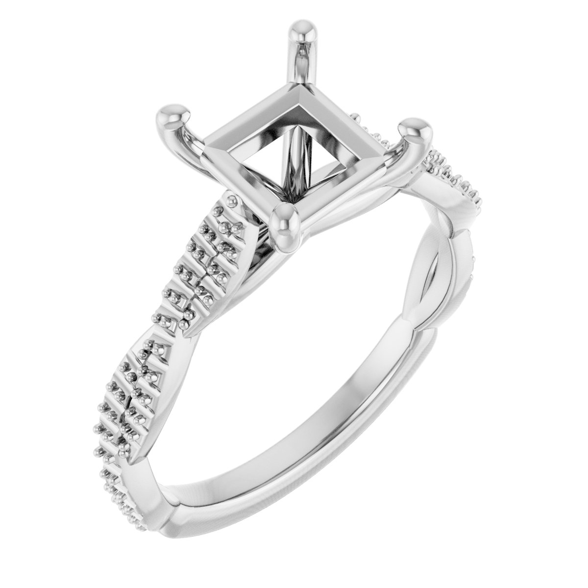 Infinity-Inspired Engagement Ring