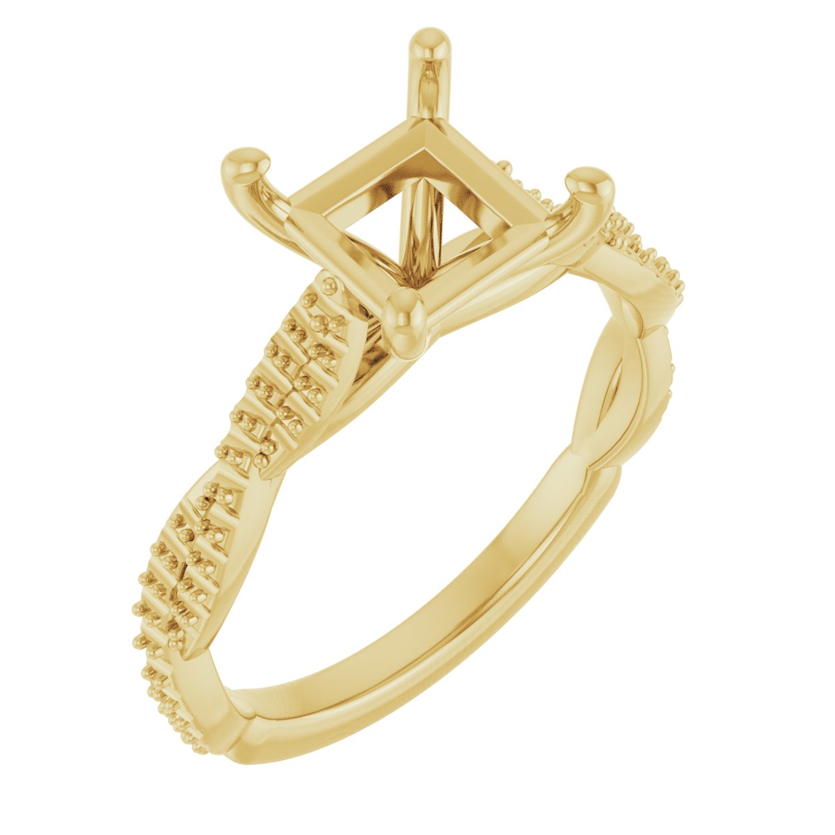 Infinity-Inspired Engagement Ring