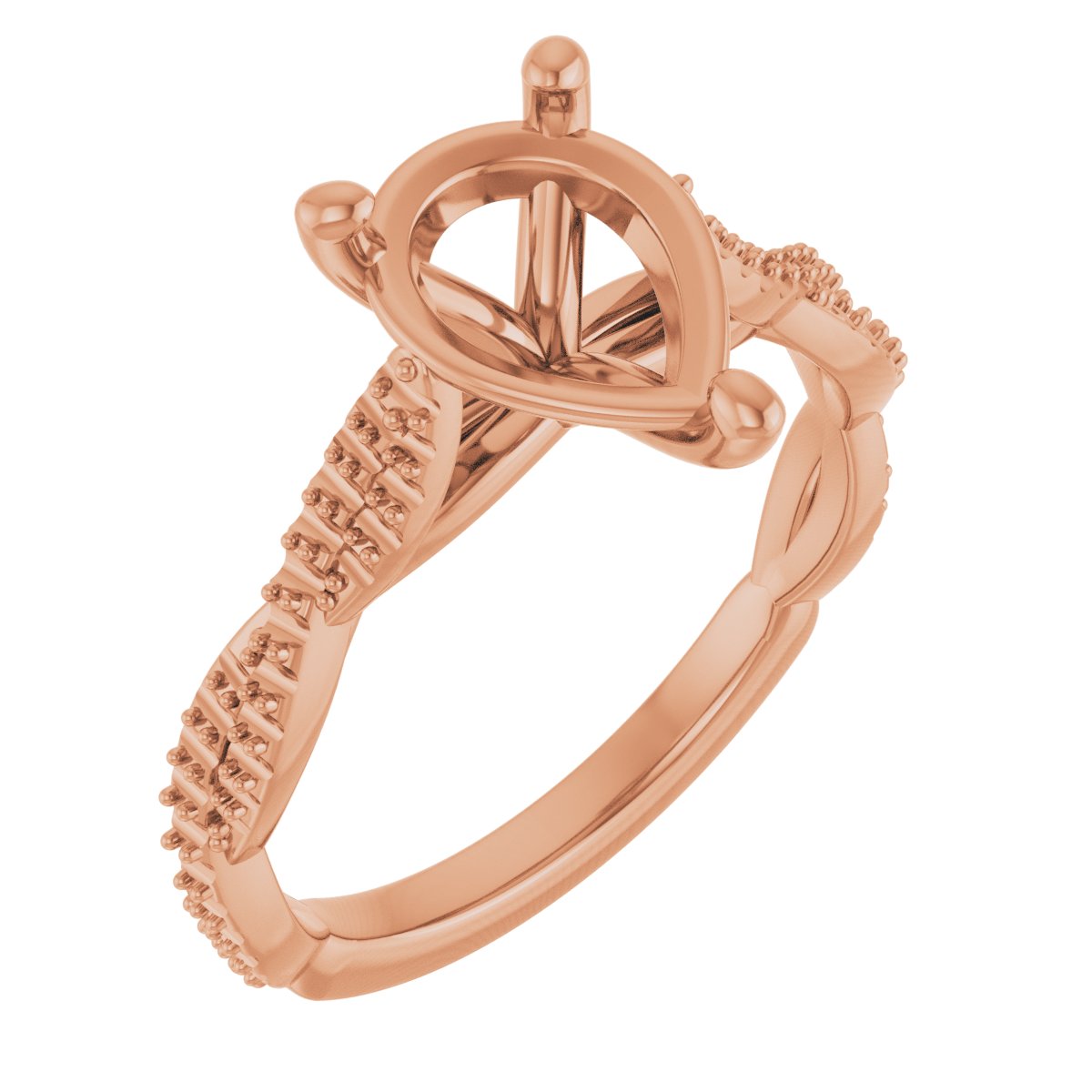 Infinity-Inspired Engagement Ring