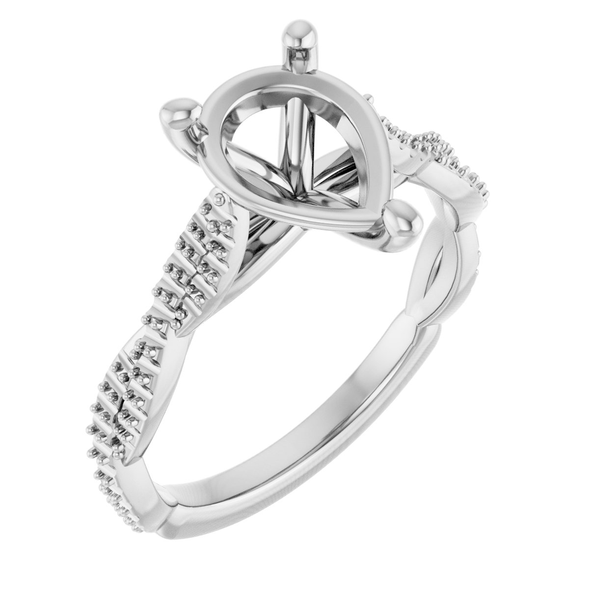 Infinity-Inspired Engagement Ring