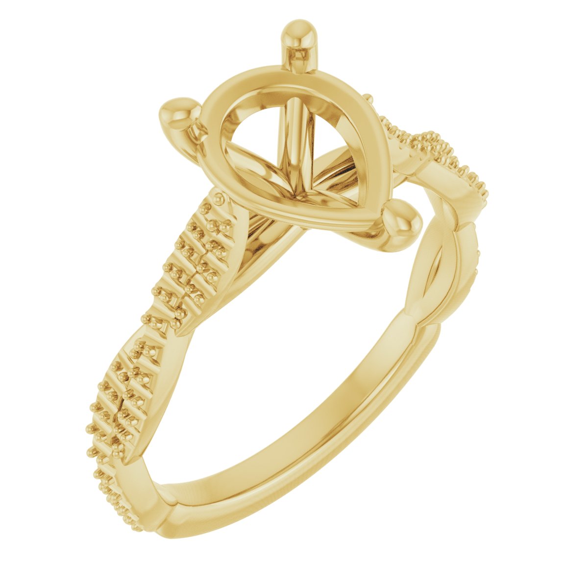 Infinity-Inspired Engagement Ring