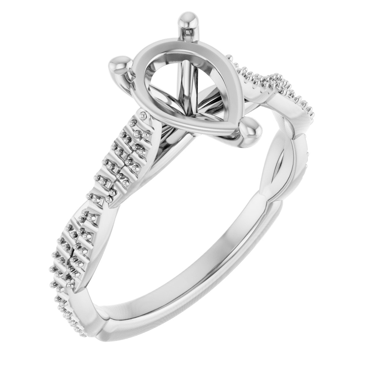 Infinity-Inspired Engagement Ring