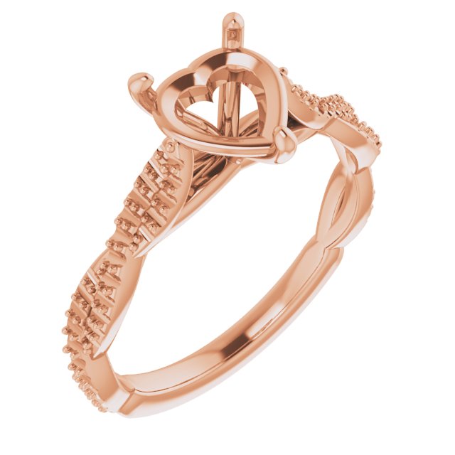 Infinity-Inspired Engagement Ring