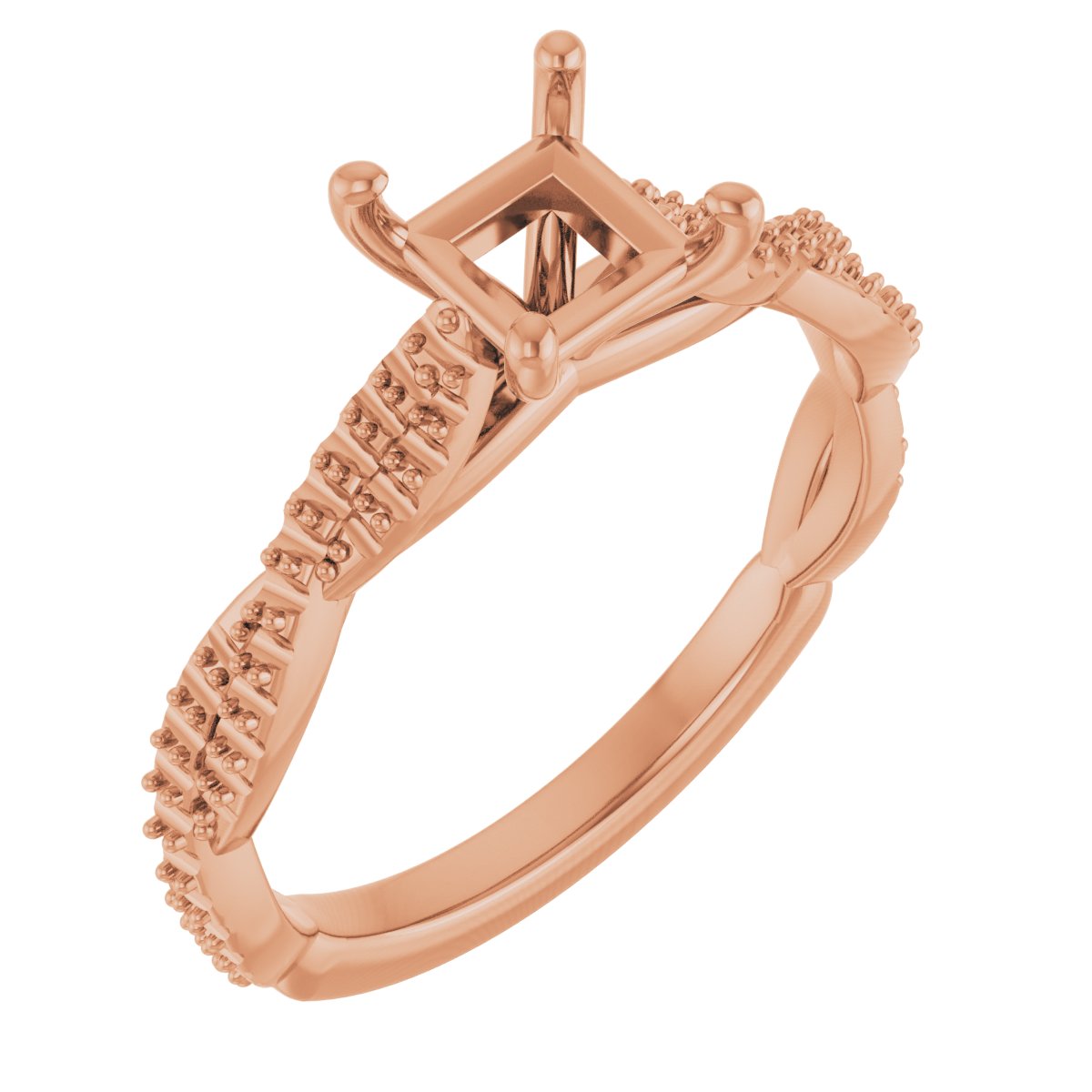 Infinity-Inspired Engagement Ring