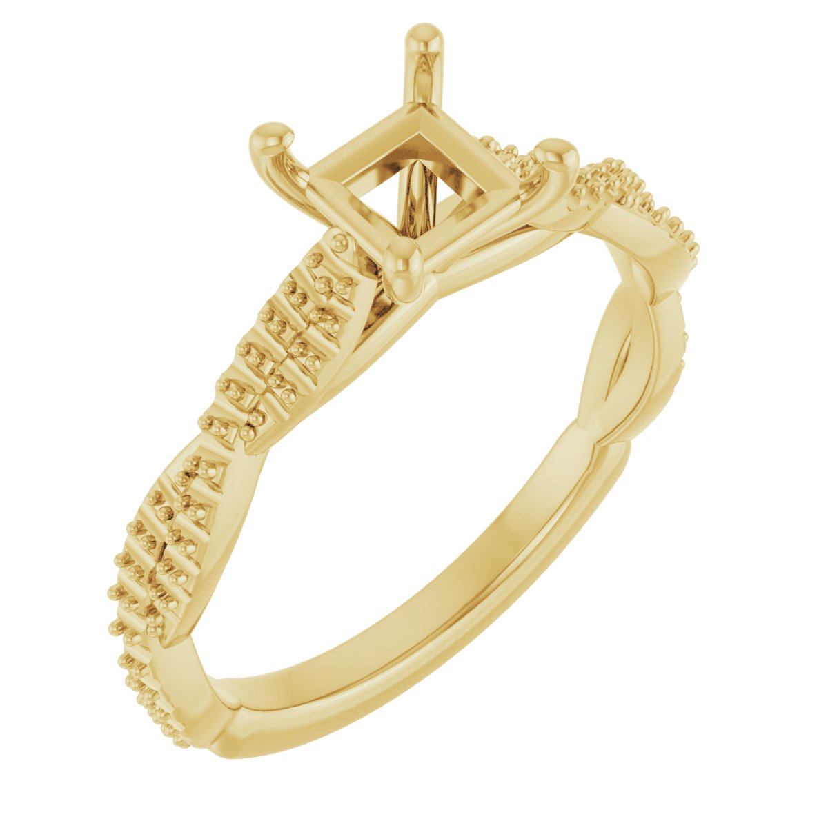 Infinity-Inspired Engagement Ring