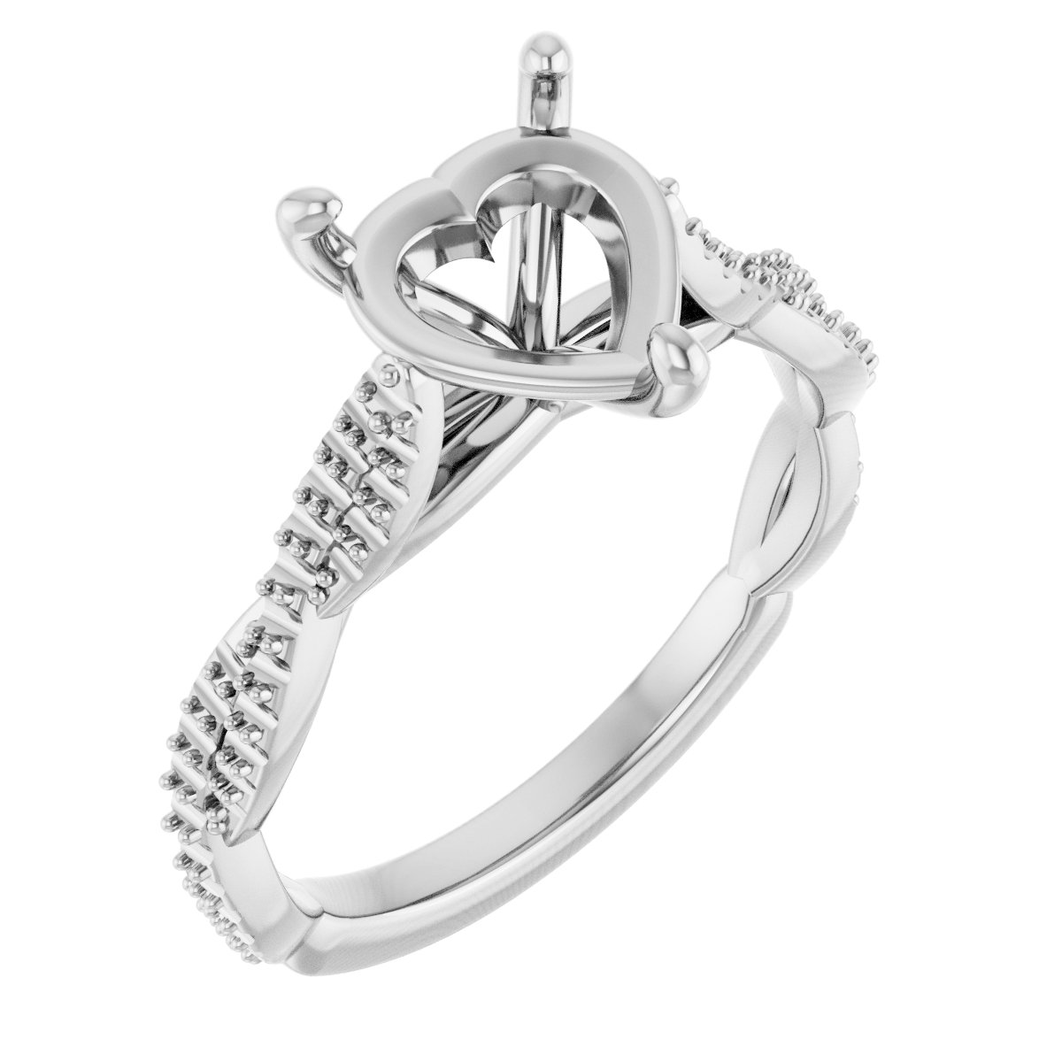 Infinity-Inspired Engagement Ring