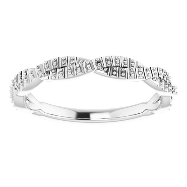 Band Mounting for 9x4.5 mm Marquise Ring view 3