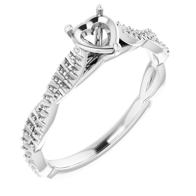 Infinity-Inspired Engagement Ring
