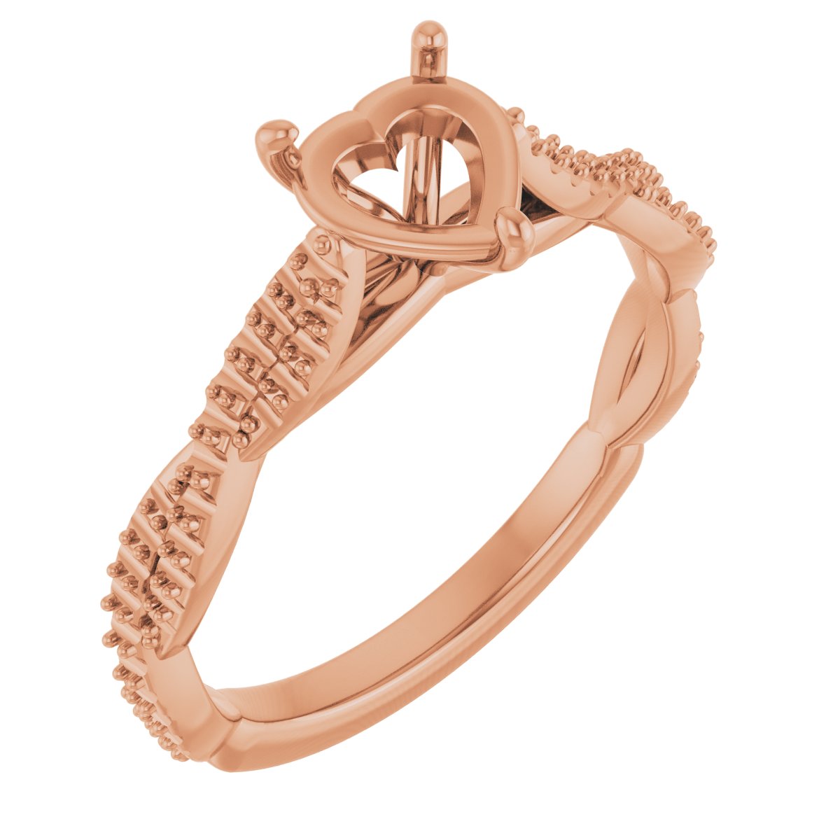 Infinity-Inspired Engagement Ring