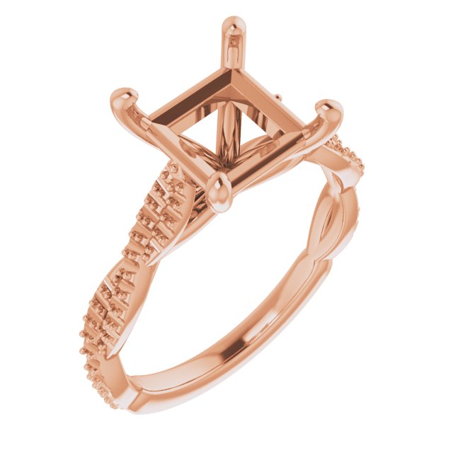 Infinity-Inspired Engagement Ring