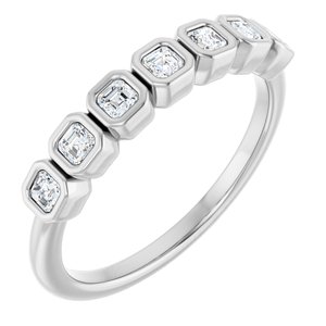 Eternity And Anniversary Bands | Bezel-Set Anniversary Band