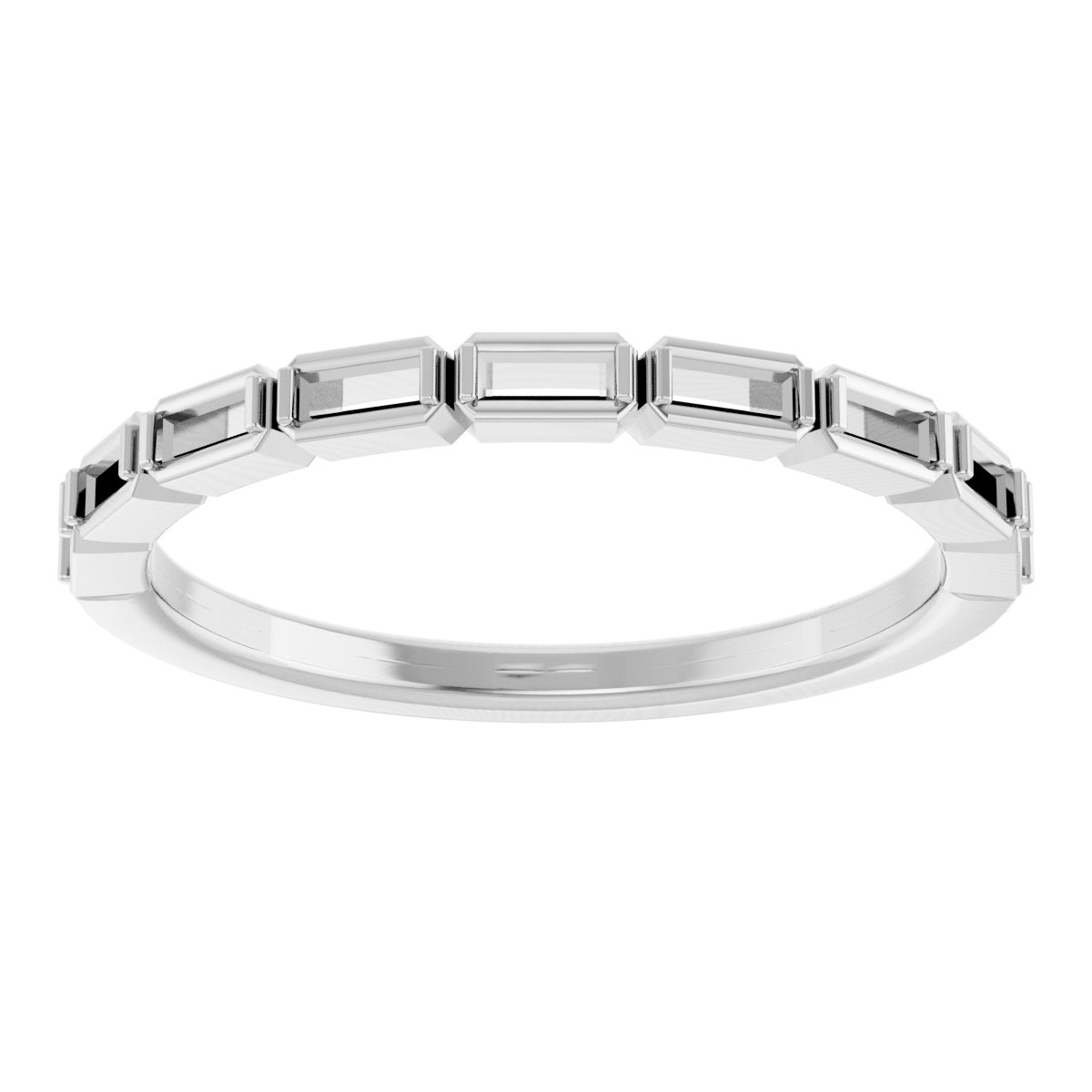 14K White 1/5 CTW Diamond Anniversary Band