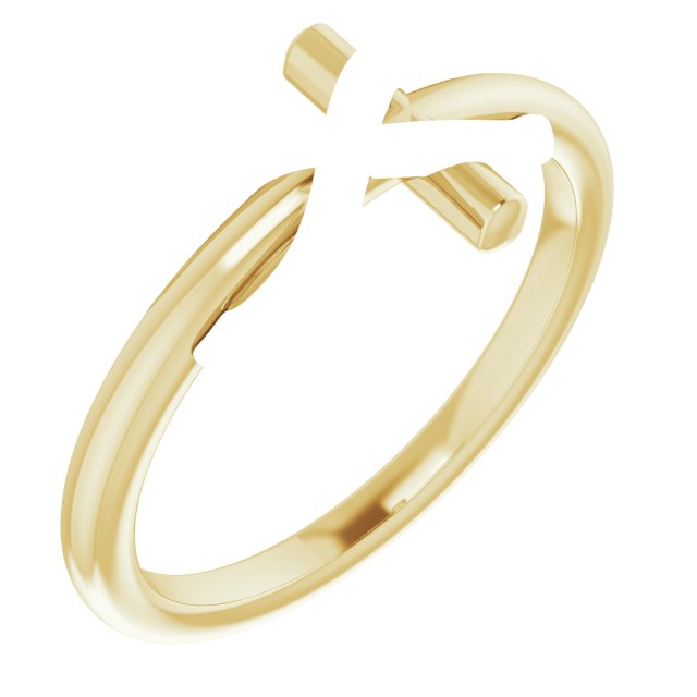 Infinity-Inspired Cross Ring