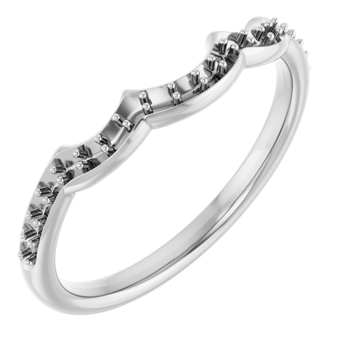 Platinum 1/6 CTW Diamond Band  