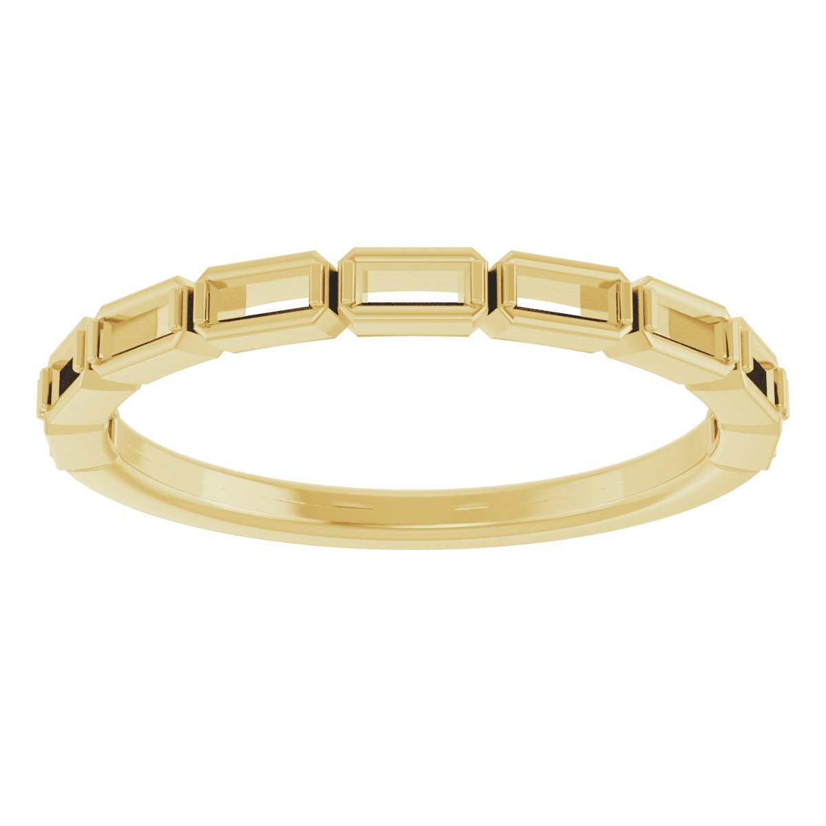 14K Yellow 1/4 CTW Diamond Anniversary Band