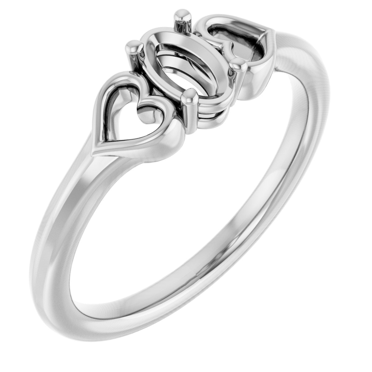 14k White Gold
