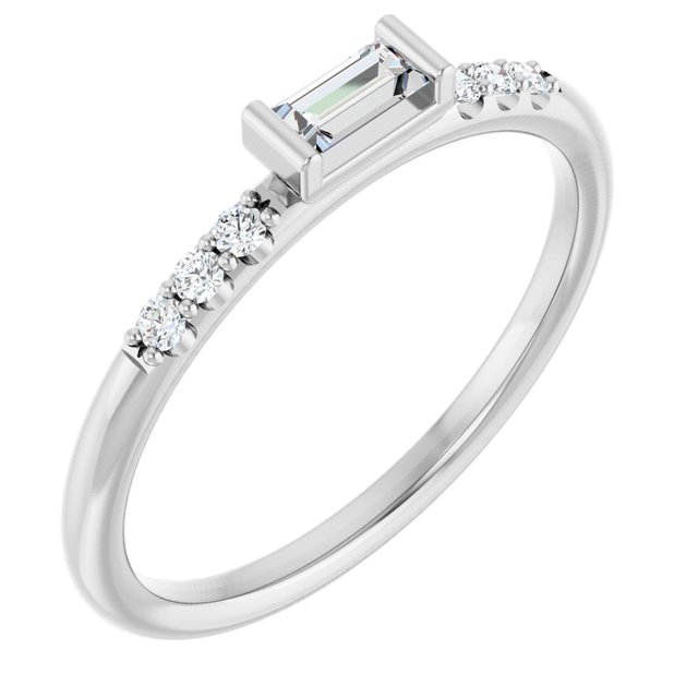 14k White Gold