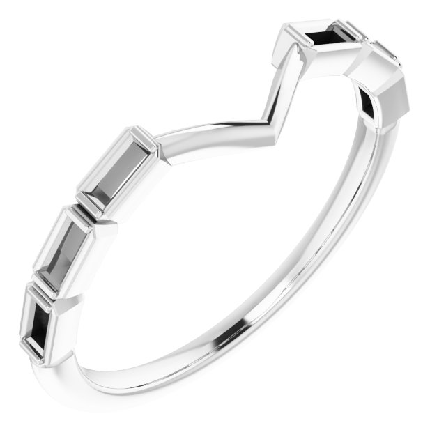 Accented Engagement Ring or Band
