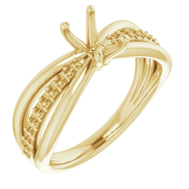 14k Yellow Gold