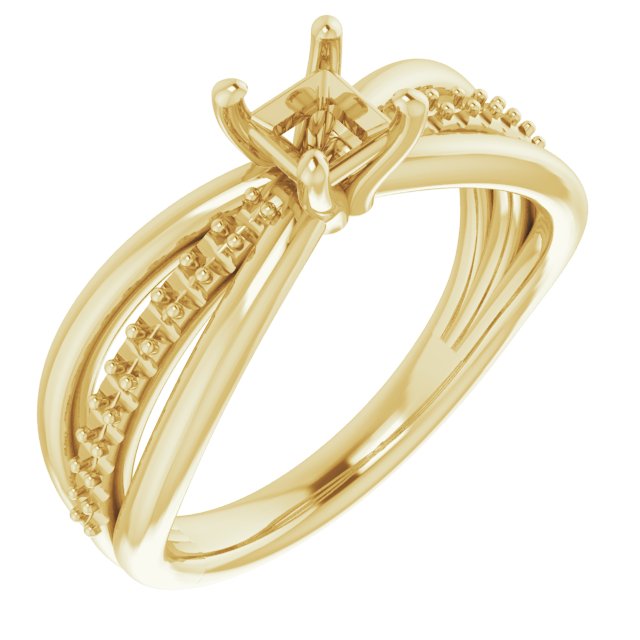 14k Yellow Gold