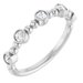 Sterling Silver 1/3 CTW Natural Diamond Stackable Ring