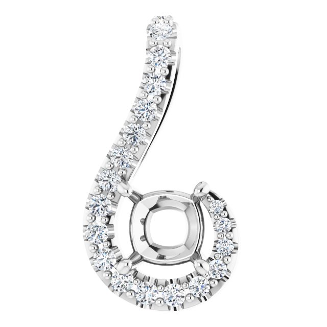 14k White Gold