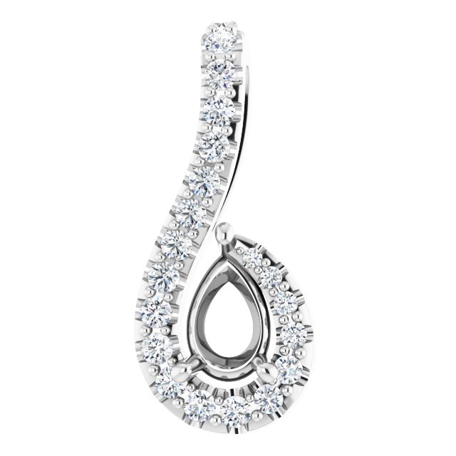 14k White Gold