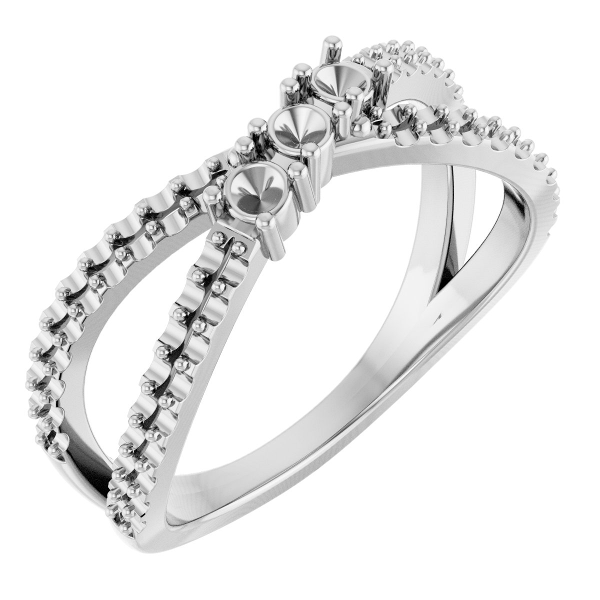 Family Criss-Cross Ring