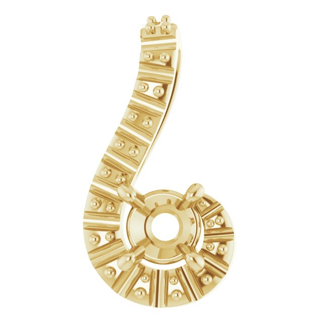 14k Yellow Gold